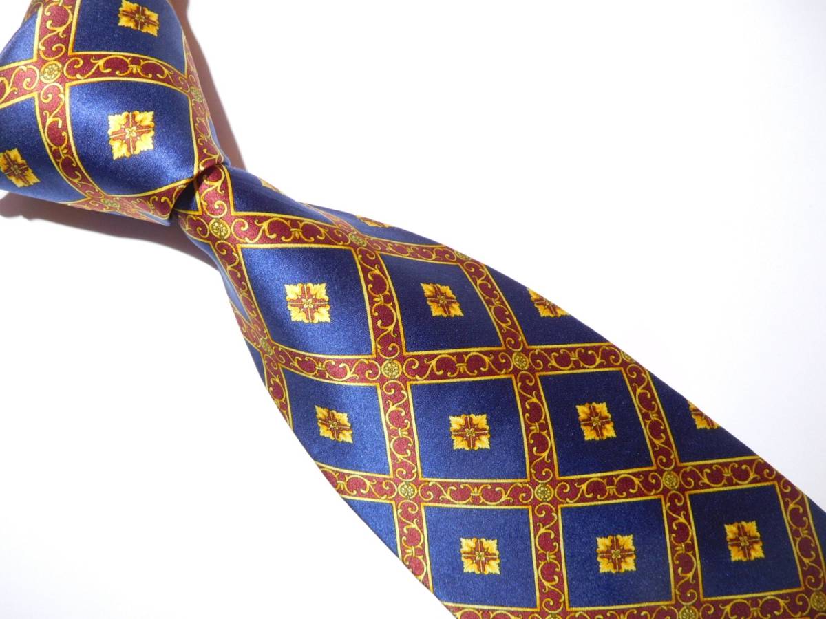 (44) VERSACE ベルサーチ ネクタイ/26/ヴェルサーチ 新品同様品拍卖