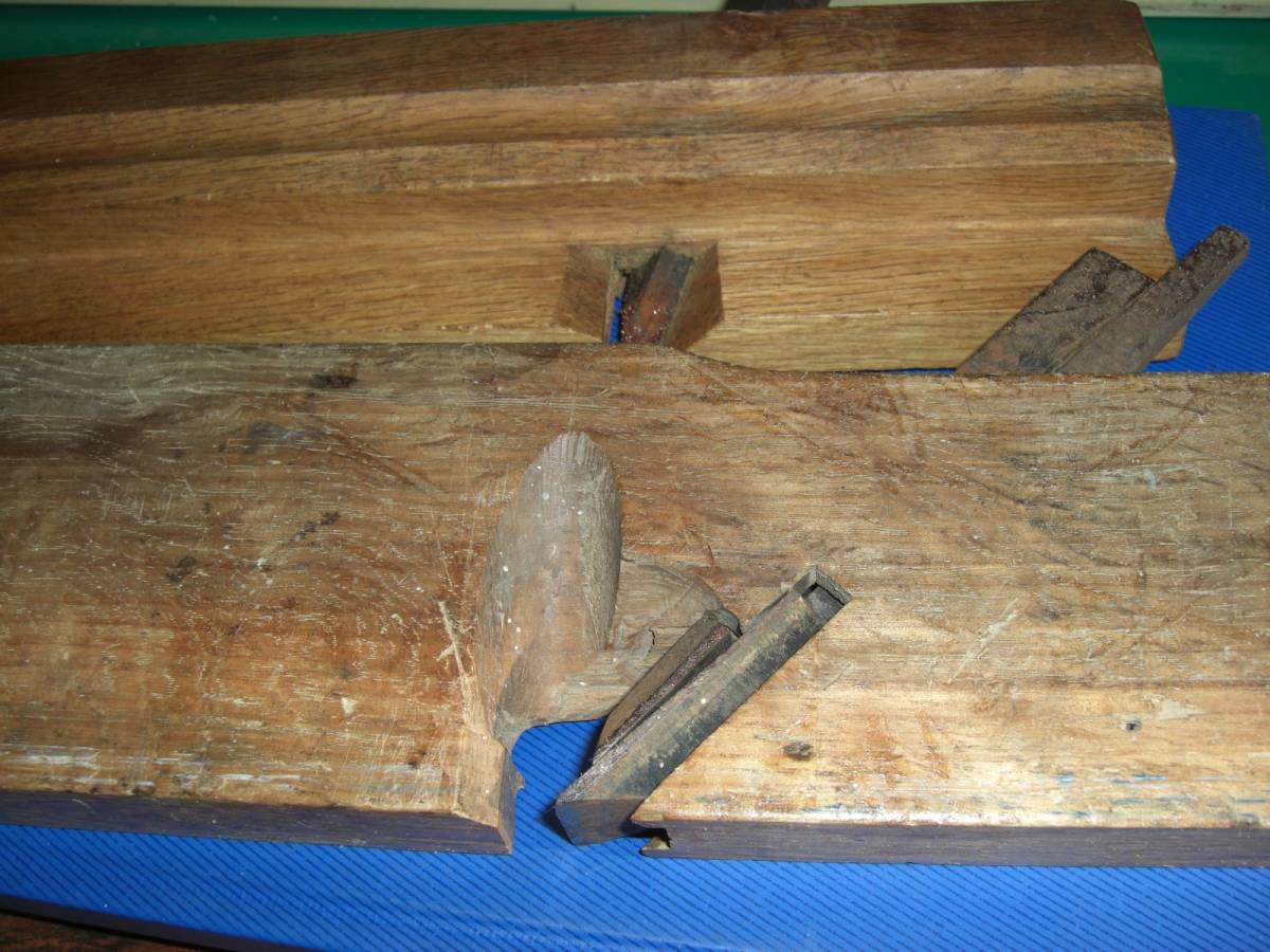 古い 特殊 カンナ 特殊鉋 二個 古物 P6拍卖