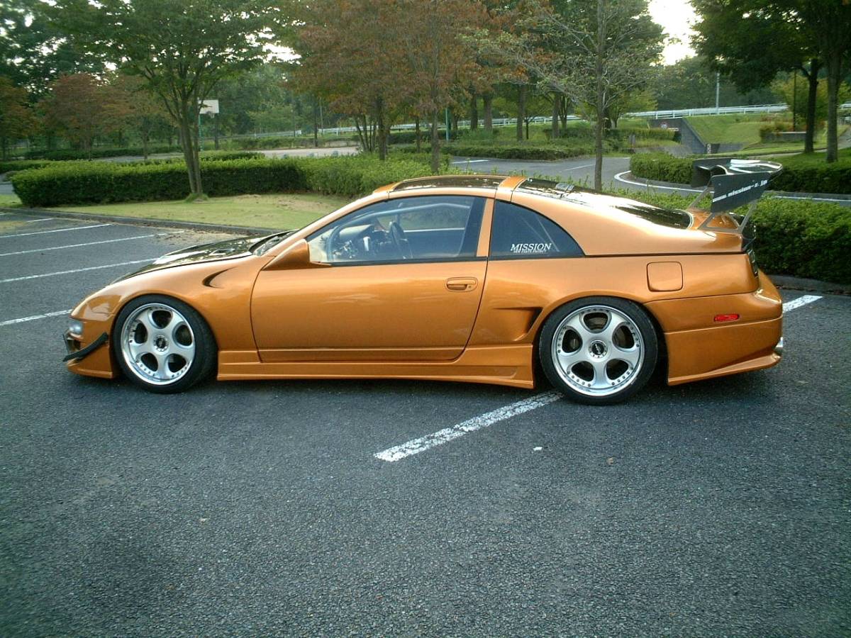 ☆Z32 フロントワイドフェンダー カーボン☆MISSION拍卖