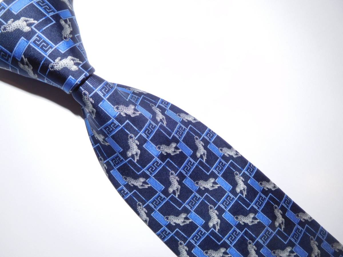 (7) VERSACE ベルサーチ ネクタイ/9/ヴェルサーチ 新品同様品拍卖