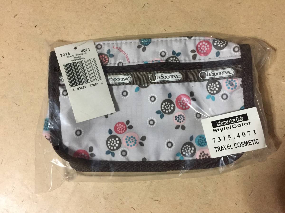 【同梱不可!】LESPORTSAC ★レスポ  ポーチ★ハワイ購入品★未使用拍卖