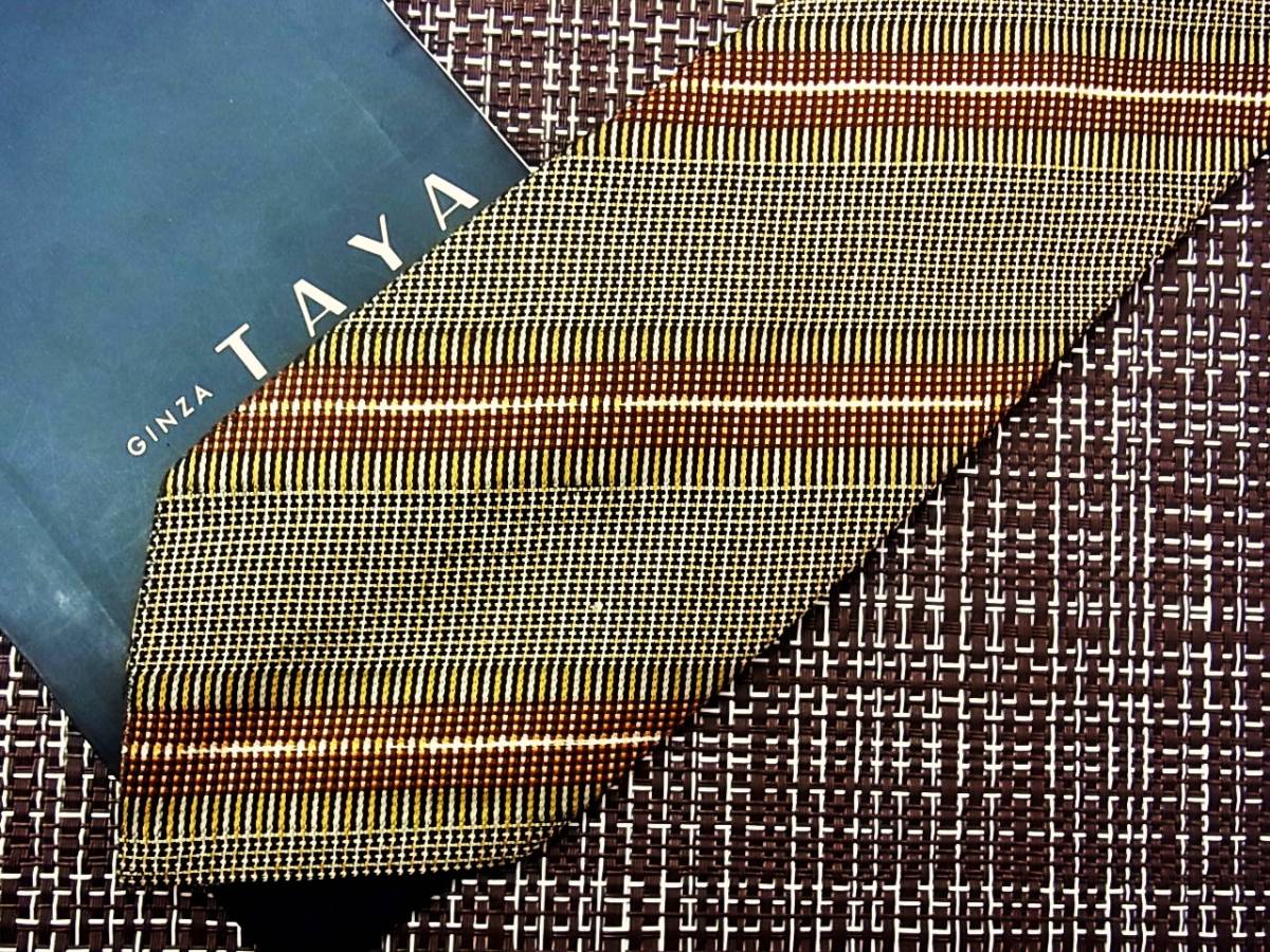 ・ω・ ★SALE★2821■銀座老舗TAYA田屋のネクタイ拍卖