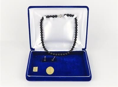 オニキス ネックレス&イヤリング 827560AA421-187拍卖