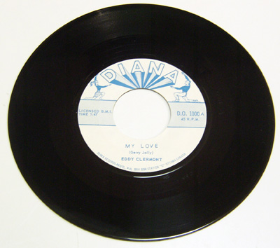 45rpm/ MY LOVE - EDDY CLERMONT - LOVE BY NUMBERS/ 50's,ロカビリー,FIFTIES,DIANA RECORDS拍卖