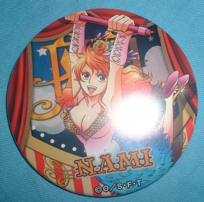 ワンピース 麦わらストア 輩缶バッジ 第13弾 CIRCUS ナミ拍卖