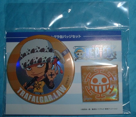 ワンピース ホロ☆グラ缶バッジセット ロー拍卖