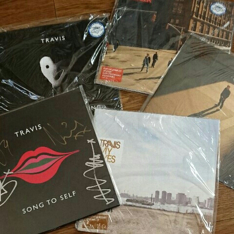 TRAVISトラヴィス☆Song To Self.Something Anything.Closer.My Eyes☆アナログレコード5枚セット新品拍卖
