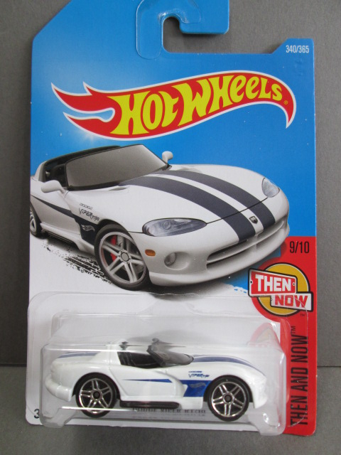 HW ダッヂ ヴァイパー RT/10 ホワイト THEN AND NOW 9/10 DVC49-D7B3 Dodge Viper RT/10 ホットウィール拍卖