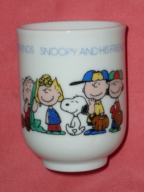 ☆激レア!レトロ スヌーピーキャラクター 陶器製 湯飲み茶わん☆拍卖