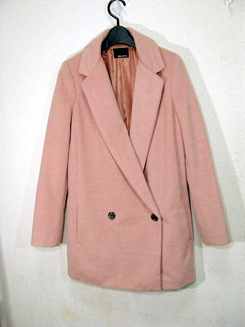 GALLERIE レディース チェスター コート ローズピンク M拍卖