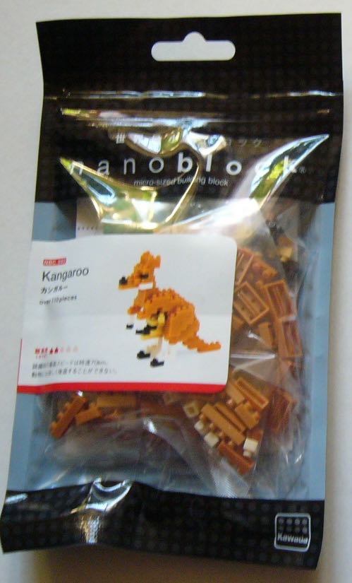 ナノブロック カンガルー nanoblock 新品未開封品 NBC-092拍卖