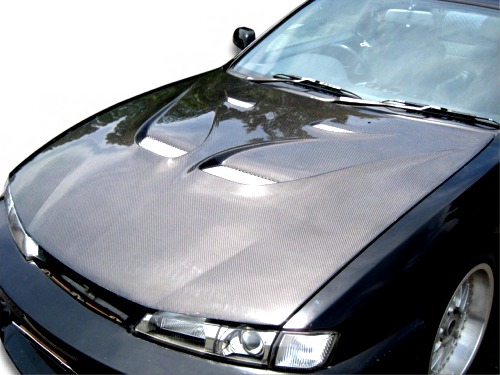 ☆S14シルビア後期 ボンネットタイプ2 カーボン☆MISSION拍卖