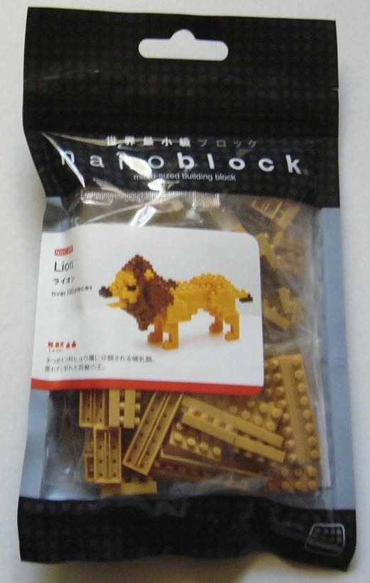 ナノブロック ライオン nanoblock 新品未開封品 NBC-057拍卖