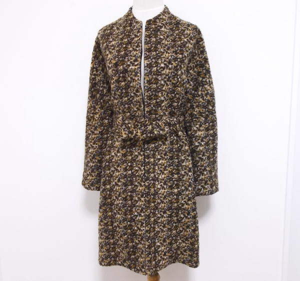 新品★BY MALENE BIRGER★バイ マレーネ ビルガー★ウールコート★定価9.6万+税★32★ノーカラー拍卖
