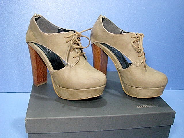 マウジー moussy レディース シューズ ハイヒール S ベージュ拍卖