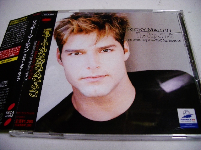 国内帯付 リッキーマーティン(Ricky Martin)「カップオブライフ The Cup Of Life」拍卖