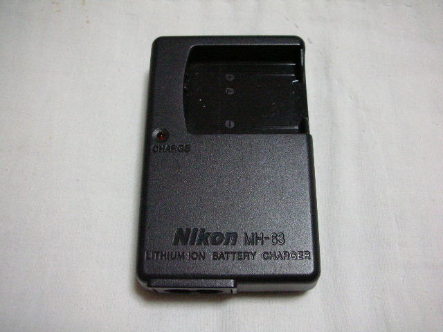 ◆中古 NIKON ニコン バッテリー充電器 MH-63◆BATTERY CHARGER チャージャー拍卖
