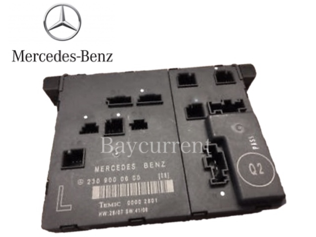 正規純正品 メルセデスベンツ ドア コントロールユニット 左 SLクラス R230 SL350 SL500 SL550 SL600 SL55 SL65 2309000600拍卖