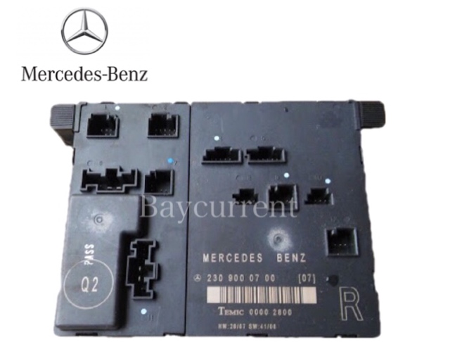 正規純正品 Mercedes Benz ドア コントロールユニット 右 SLクラス R230 SL280 SL300 SL350 SL500 SL550 SL600 SL55 SL65 2309000700拍卖