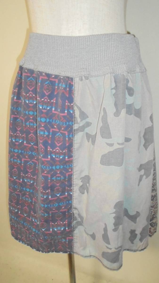 go slow caravan ゴースローキャラバン スカート パネル切り替え 拍卖