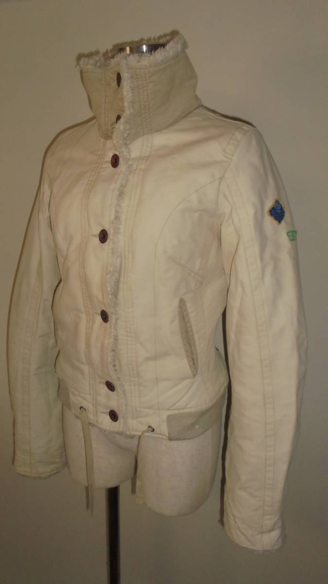 トミーヒルフィガー TOMMY HILFIGER ジャケット 中綿 内キルティング フェイクファー XS拍卖