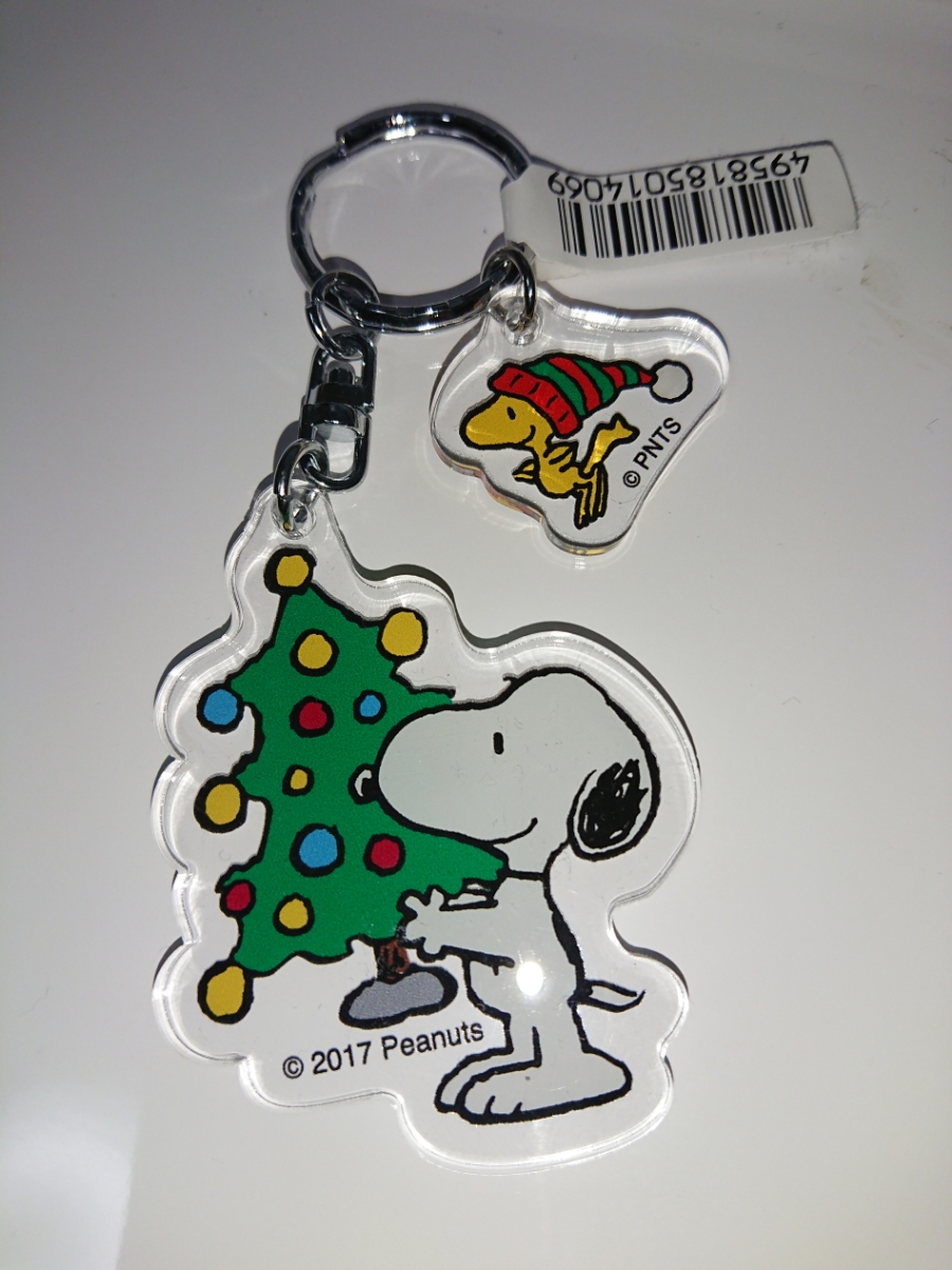 ★スヌーピー★スヌーピータウン限定★クリスマス キーホルダー★クリスマス2017★拍卖