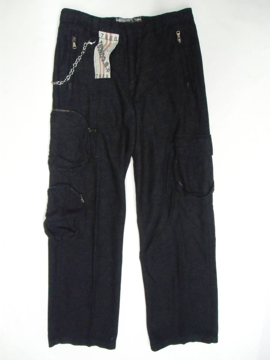 新品 S.B CONCEPT エスビーコンセプト ウールパンツ イタリア製 made in ITALY拍卖