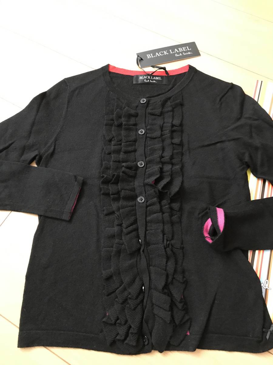 Paul Smith BLACK LABEL 可愛いフリルカーディガン拍卖