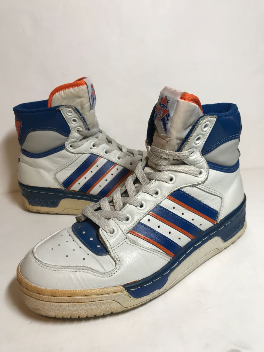 ★ adidas:アディダス EWING ユーイング 80s オリジナル リバルリー RIVALRY OLD トレフォイル ビンテージ 4 1/2 23cm★拍卖