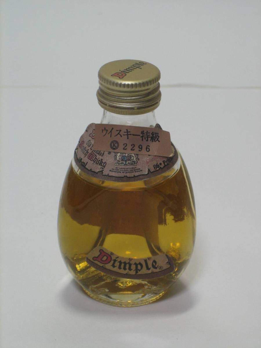 絶版品 希少 新品 未開封品 サントリー ウイスキー特級 Dimple ミニチュアボトル 50ml拍卖