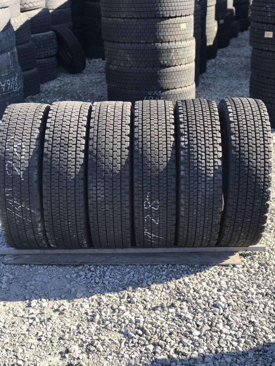 2188 ブリヂストン 245/80R17.5 スタッドレス 6本セット拍卖