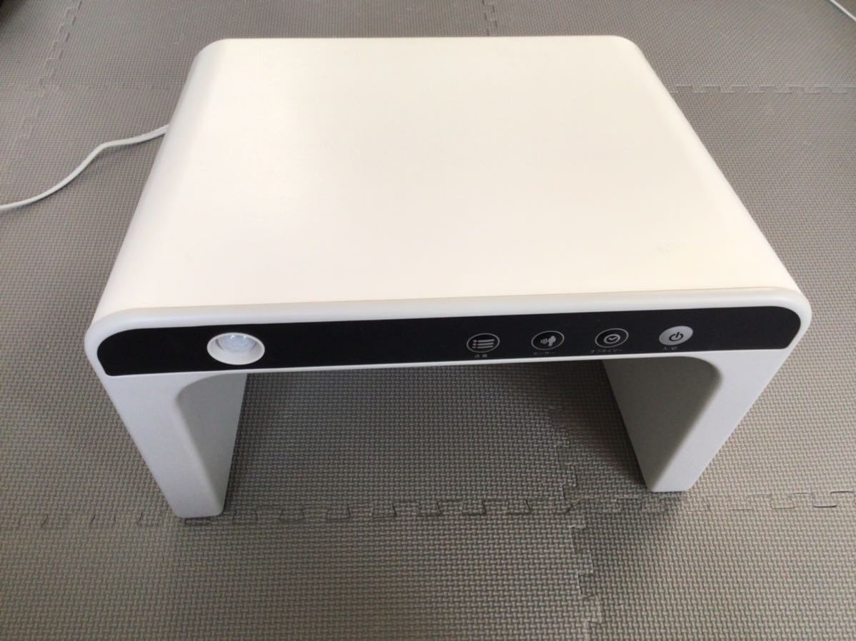 スリーアップ THREE UP足元 セラミックヒーター ぽかぽか足湯ヒート 人感センサー付 自動オフタイマー CH-T1834WH ホワイト 中古拍卖