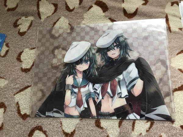 d100クリアファイル 艦隊これくしょん~艦これ~ 木曽(結平明日) Sorairo ソライロ 2拍卖