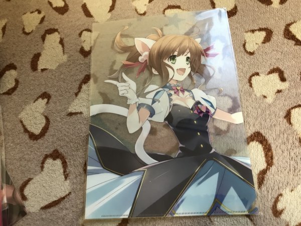 d101クリアファイル アイドルマスター シンデレラガールズ 前川みく(ささきむつみ) /猫屋敷拍卖