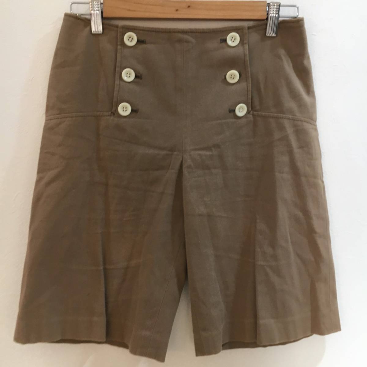 OLD ENGLAND/オールドイングランド ウェスト:約74cm 36サイズ パンツ 膝丈 レディース拍卖