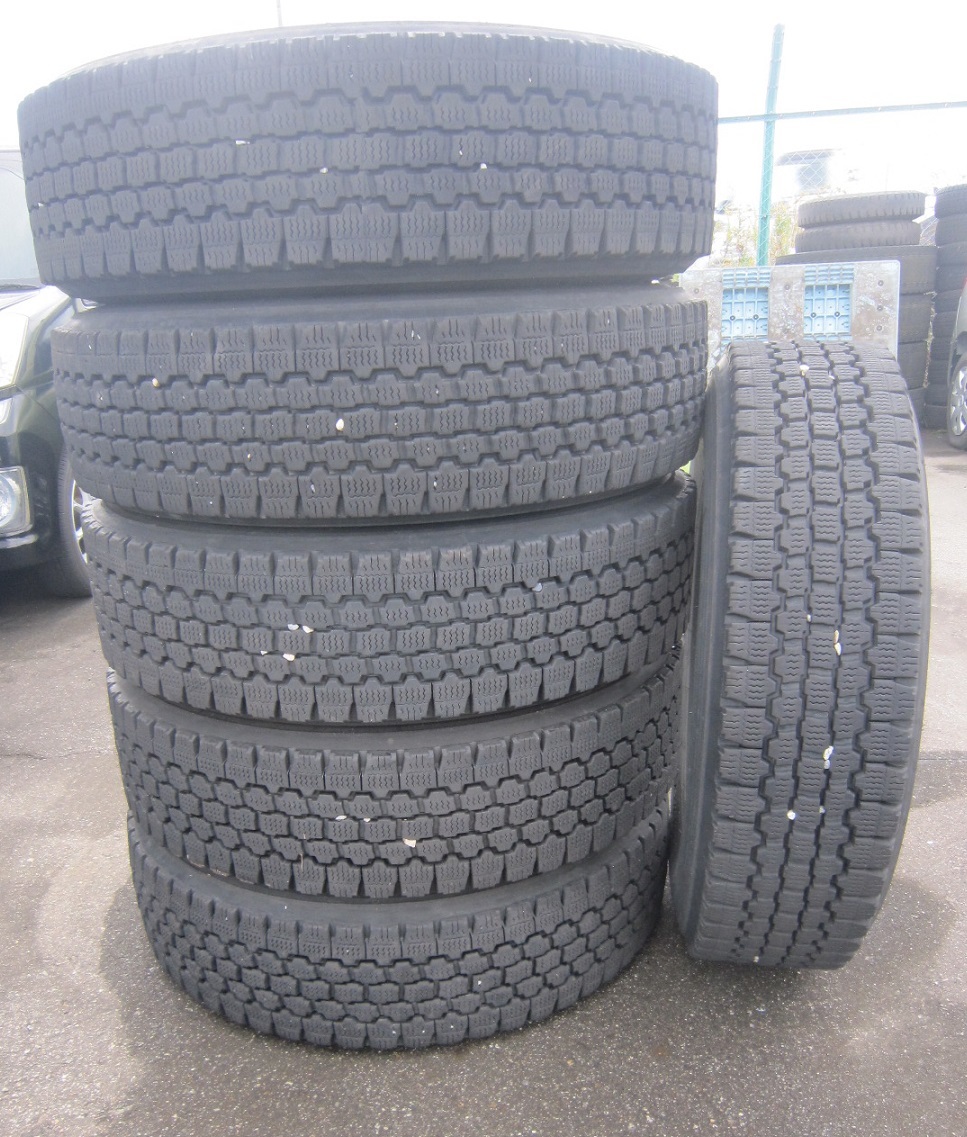 G444☆ブリヂストン W900 245/80R17.5 133/131J 6本セット 再生 拍卖