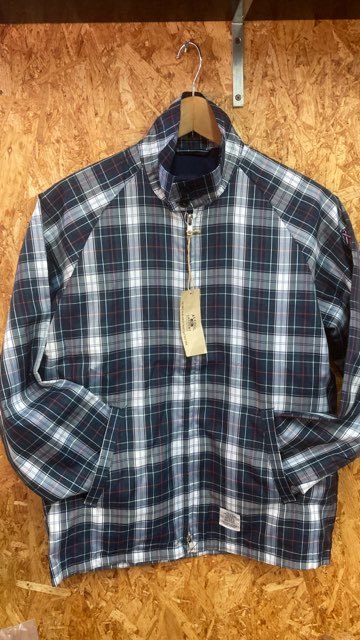 新品 ALCOOLGARMENT チェックスウィングトップ グリーン系 S/ ブルゾン モッズ パンク vintage ビンテージ ストリート拍卖