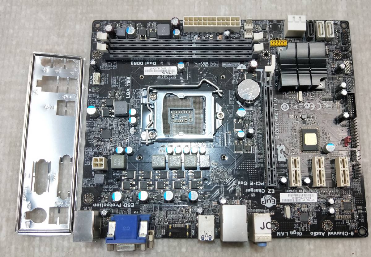 【中古パーツ】BIOS確認のみ、 B75H2-M2 V:1.0 マザーボード LGA1155 ■MB1664拍卖