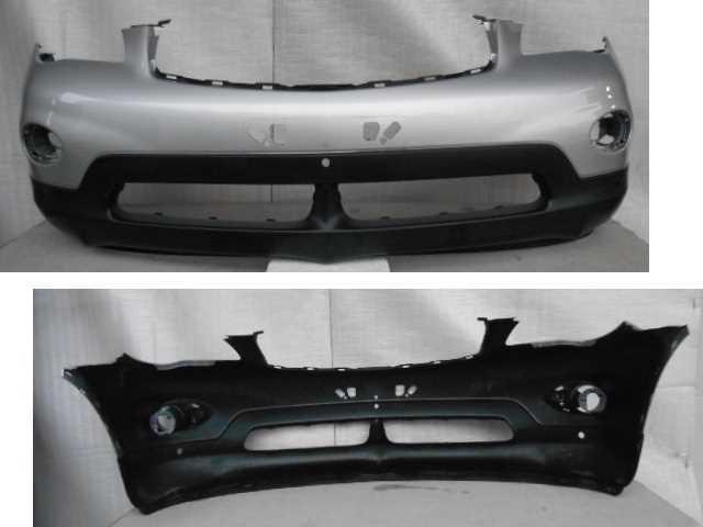 ニッサン/スカイラインクロスオーバー J50 フロントバンパー センサー穴2ヶ有 No.043960【裏刻印No.62022-1BA0H】拍卖