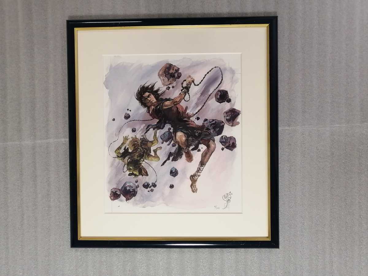 版画 白土三平 カムイ伝 連載35年記念企画 直筆サイン入り 抽選販売 小学館 (特別複製原画)拍卖