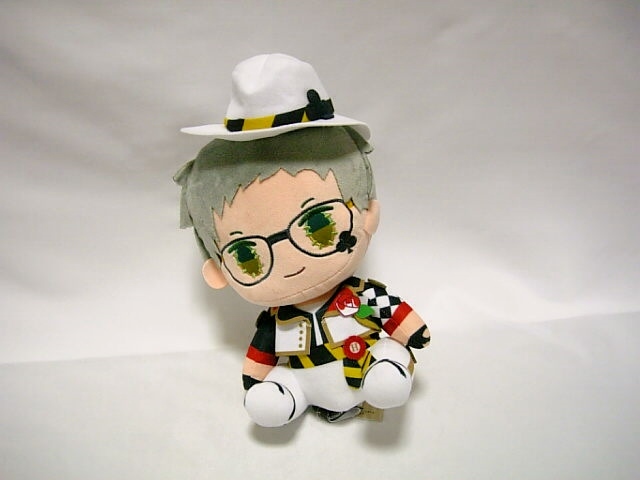 ●ツイステ トレイ・クローバー スペシャルハンドメイド風 お座り ぬいぐるみ●ツイステッドワンダーランド●拍卖