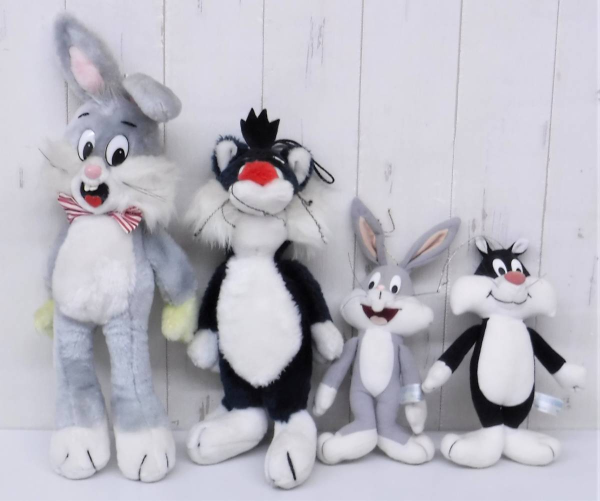 ●昭和レトロ 当時物*レトロぬいぐるみ*LOONEY TUNES 4点まとめ*LITTLE HOUSE*SEGA アミューズメント *シルベスター バックスバニー 拍卖