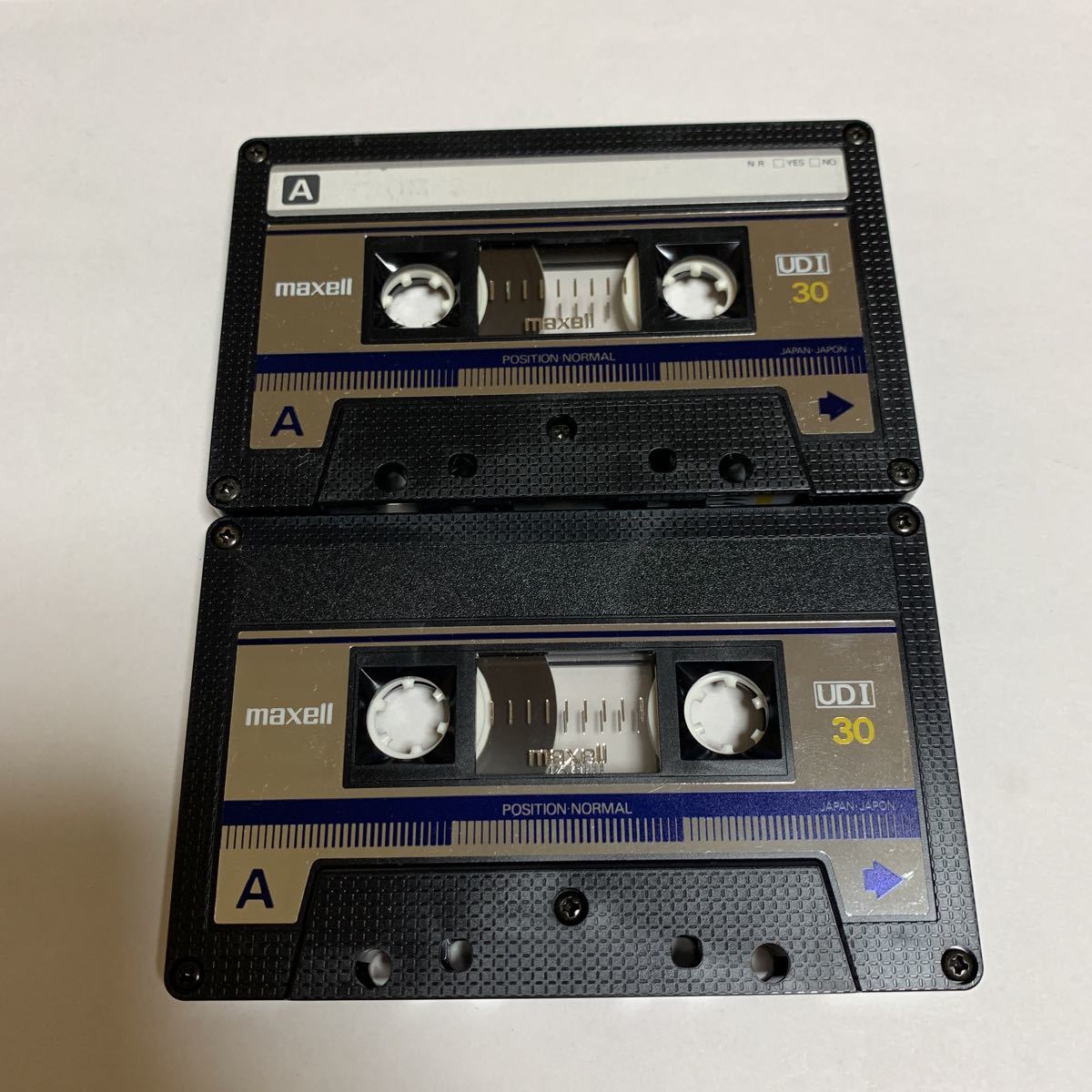 20. カセットテープ maxell UD I 30分 2本セット ノーマルポジション 録音済か不明 中古品 美品 送料無料拍卖