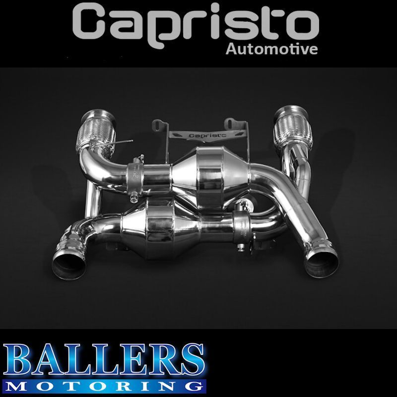 マクラーレン 720S カプリスト バルブシステムエキゾースト マフラー キャタライザーストレートパイプ capristo 02ML11003013 MCLAREN拍卖