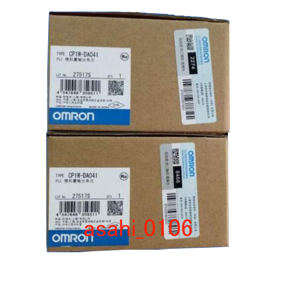 新品 OMRON/オムロン DA/アナログ出力装置 CP1W-DA041拍卖