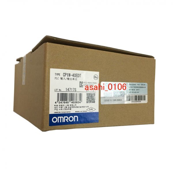 新品 OMRON/オムロン CP1W-40EDT CPUユニット拍卖