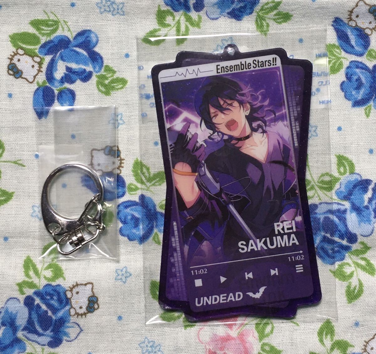 あんさんぶるスターズ 中国 両面 アクリルキーホルダー 両面アクキー あんスタ 偶像梦幻祭 朔間 零 恒例拍卖