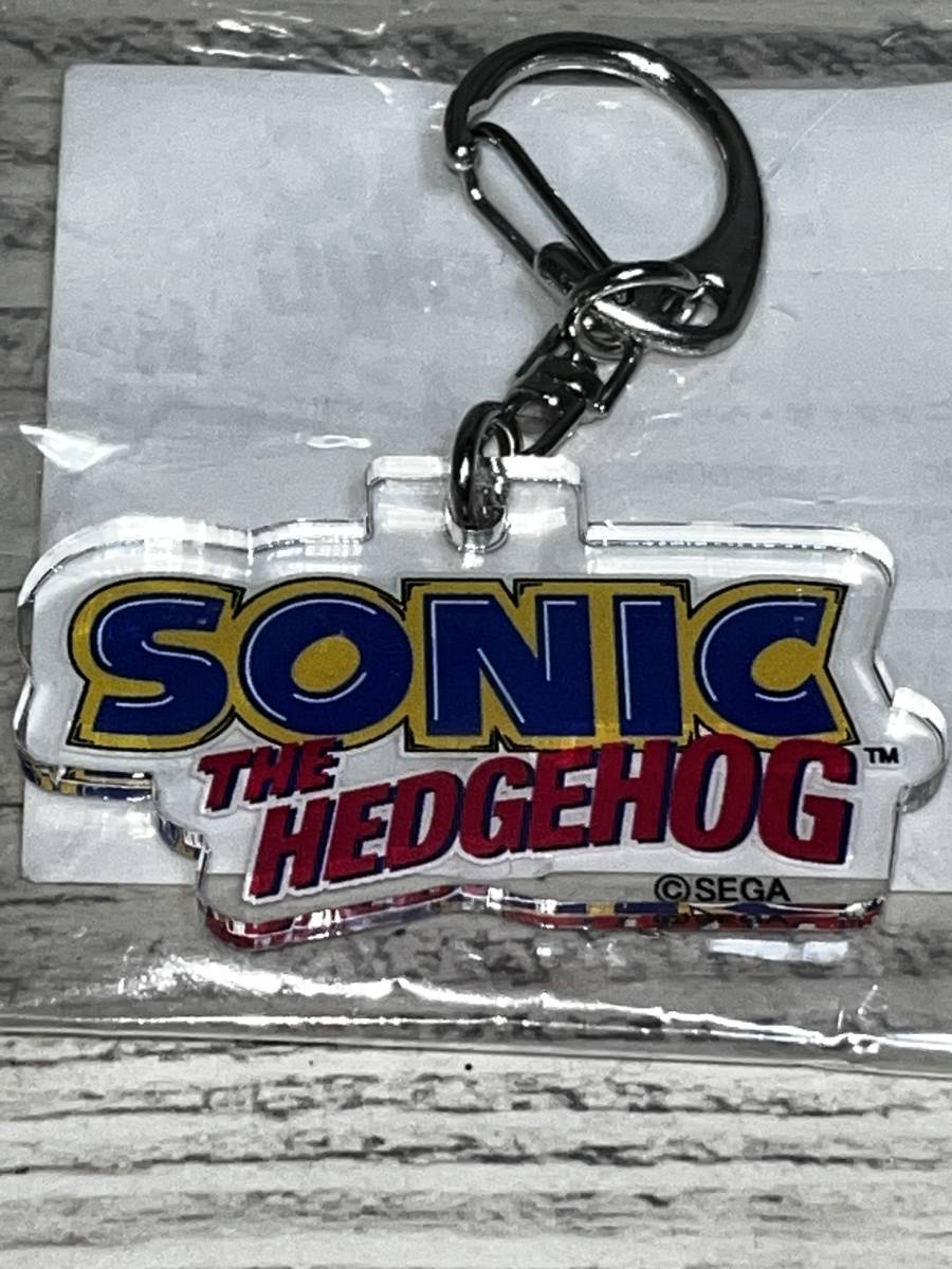 SEGA (セガ) - SONIC THE HEDGEHOG ソニック・ザ・ヘッジホッグ アクリル キーホルダー 1個 日本製 ロゴ ゲーム (新品未使用未開封品)拍卖