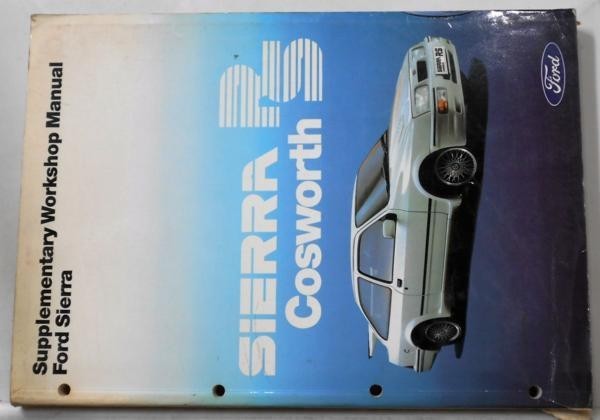 FORD SiERRA Cosworth RS Workshop Manual拍卖
