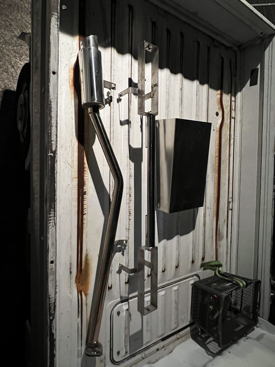 中古ジムニーJA11用マフラー、リアパイプバンパー、タンクガード 3点セット!!全国発送OK!拍卖